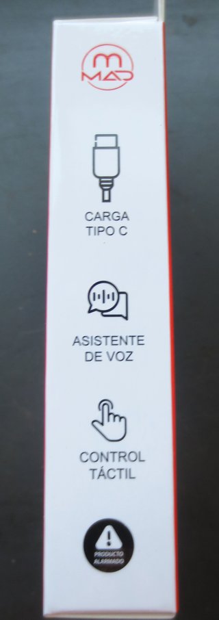 AURICULARES BLUETOOTH MAD Carga Tipo C