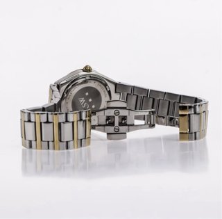 RSW Swiss Made Diamant Reloj Mujer Oro Plata