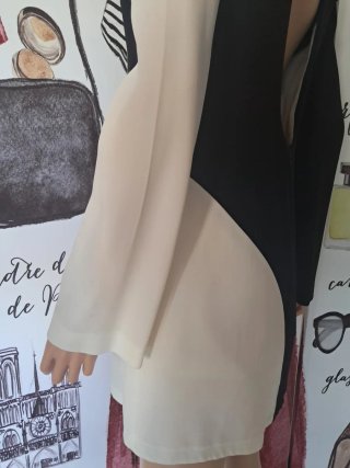 Vestido Mango mini con hombreras