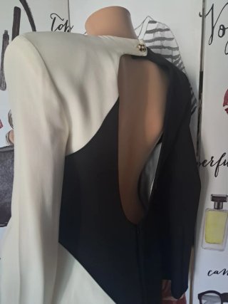 Vestido Mango mini con hombreras