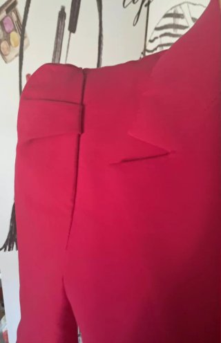 Chaqueta Zara Roja Elegante