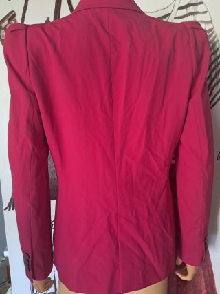 Chaqueta Zara Roja Elegante