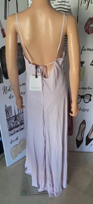 Vestido Victoria Beckham x Mango Malva