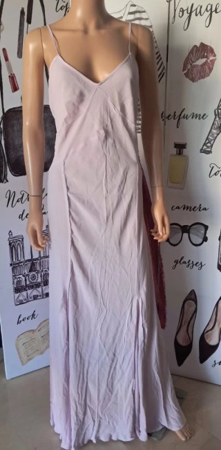 Vestido Victoria Beckham x Mango Malva
