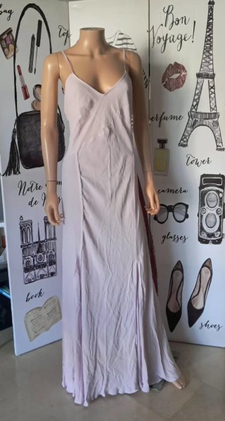 Vestido Victoria Beckham x Mango Malva