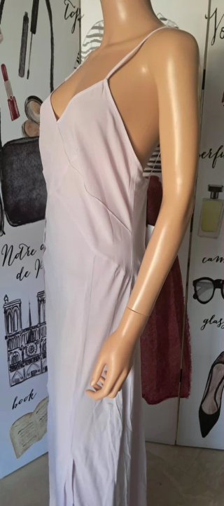 Vestido Victoria Beckham x Mango Malva