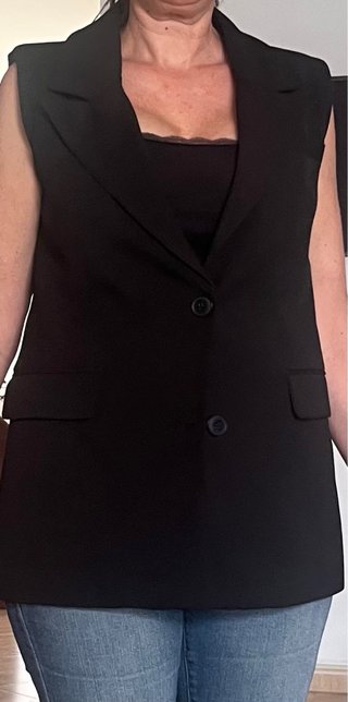 Chaleco sastre Lefties negro talla S