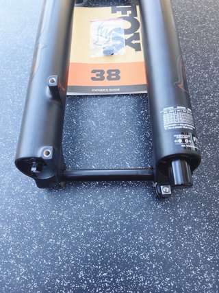 Horquilla Fox 38 Performance 180mm Nueva