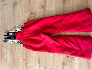 Pantalón de esquí CMP rojo con tirantes