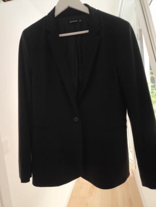 Blazer Stradivarius Negro Talla XL