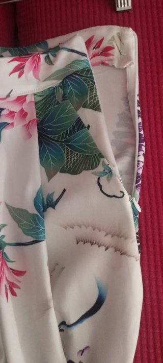 Falda pantalón estampada floral