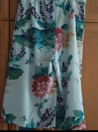 Falda pantalón estampada floral
