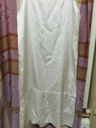 Camisón antiguo seda años 40