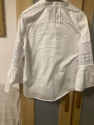 Blusa Ralph Lauren Blanca Talla S