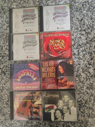 Lote CDs Varios Artistas Pop Latino Rock