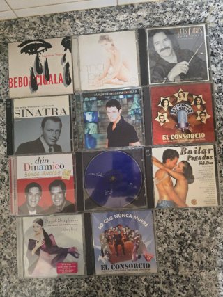 Lote CDs Varios Artistas Pop Latino Rock