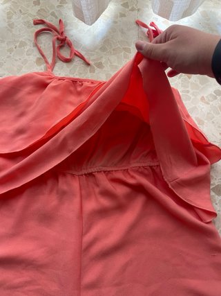 Mono corto naranja Lefties