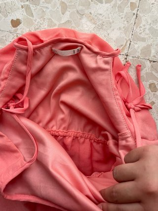 Mono corto naranja Lefties