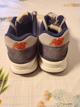 Zapatillas New Balance 997 Gris y Azul