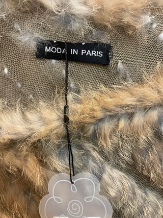 Poncho pelo natural sin estrenar