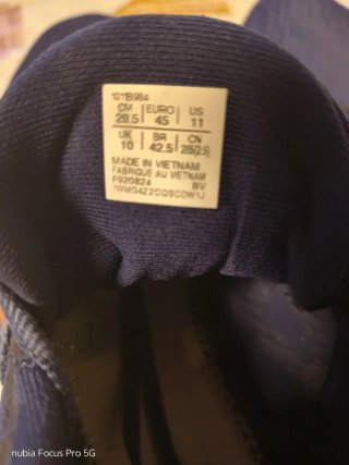 Deportivas Asics Azules y Naranjas