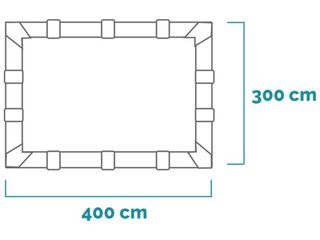 Piscina Desmontable Intex 26396NP Gris