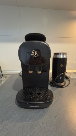 Cafetera LOR Barista + espumador