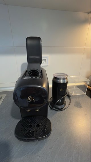 Cafetera LOR Barista + espumador