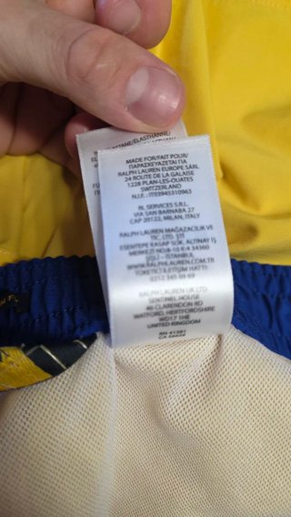 Bañador Polo Ralph Lauren amarillo