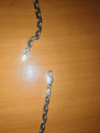 Cadena Plata 60cm