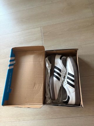 Adidas Samba Beige/Blanco Talla 37