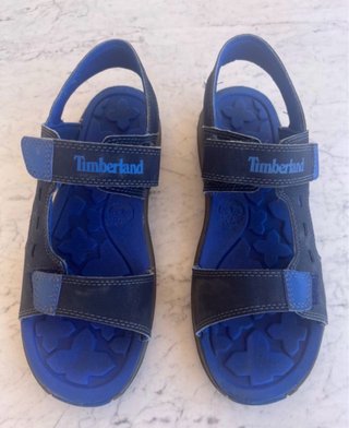 Sandalias Timberland niño azul y negro