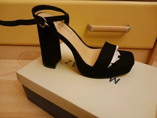 Zapato Mary Paz Negro Plataforma