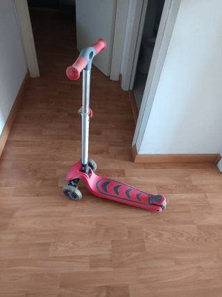 Patinete 3 ruedas rojo
