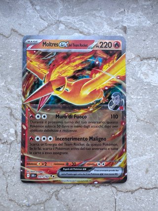 Moltres-EX del Team Rocket 031/182