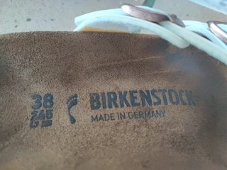 Chanclas Birkenstock Blancas Talla 38