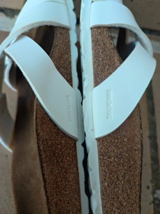 Chanclas Birkenstock Blancas Talla 38