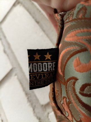 Corbata Vintage Hombre Marrón y Naranja