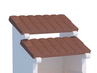 Barbacoa de obra leña/carbón