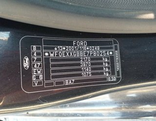 Ford 384839 llanta 71/2x17eh2 mondeo iv 2.0 tdci