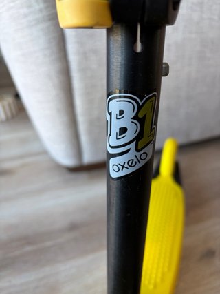 Patinete 3 ruedas Oxelo amarillo