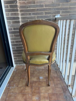 3 Sillas Clásicas Estilo Francés Madera