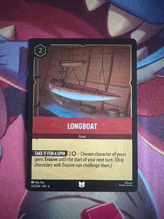 Longboat Foil Disney Lorcana 132/204 EN