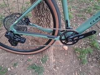 Bicicleta Gravel Verde