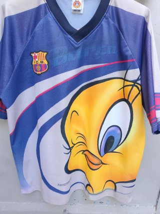 Maglia calcio FCB Tweety 2000 Barcellona tg xl