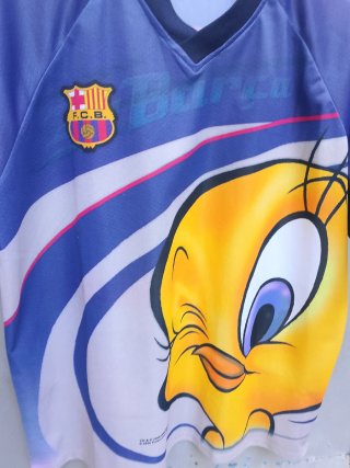 Maglia calcio FCB Tweety 2000 Barcellona tg xl