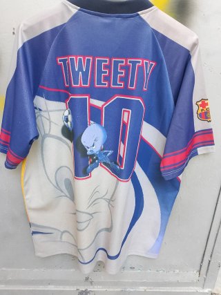 Maglia calcio FCB Tweety 2000 Barcellona tg xl