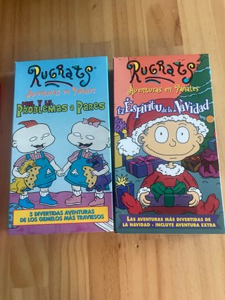 Película VHS Rugrats Aventuras en Pañales