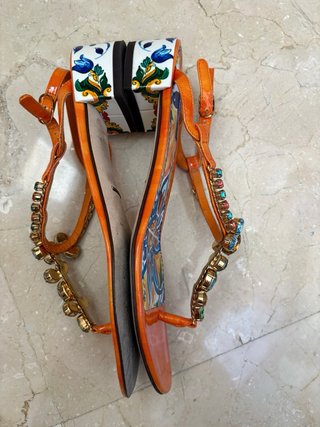Sandalias Dolce & Gabbana con Cristales