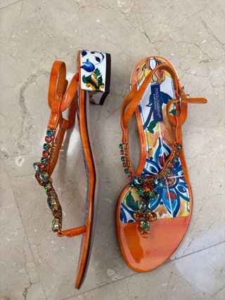 Sandalias Dolce & Gabbana con Cristales